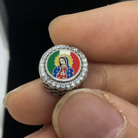Pandora Jewelry - ✨🔥Pandora Virgin of GUADALUPE Charm Mexican Doll CHARM